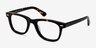 Blizzard Dark Tortoise AcetateEyeglass Frames from EyeBuyDirect, Angle View