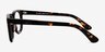 Blizzard Dark Tortoise AcetateEyeglass Frames from EyeBuyDirect, Side View