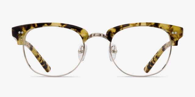 Concorde Écailles Acetate-metalMontures de lunettes de vue d'EyeBuyDirect, Vue de Face