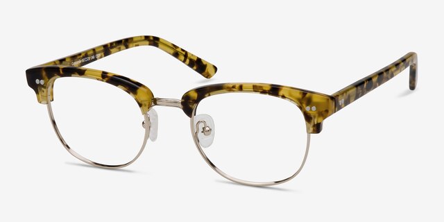 Concorde Écailles Acetate-metalMontures de lunettes de vue d'EyeBuyDirect, Vue d'Angle