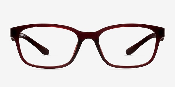 8601 Matte Burgundy Plastic Eyeglass Frames