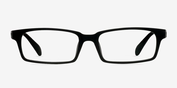 8611 Matte Black Plastique Montures de lunettes de vue