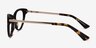 Her Écailles Acetate-metalMontures de lunettes de vue d'EyeBuyDirect, Vue de Côté