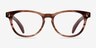 Sahara Brown AcetateEyeglass Frames from EyeBuyDirect, Front View