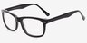 Birmingham Black AcetateEyeglass Frames from EyeBuyDirect, Angle View