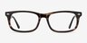Birmingham Coffee AcetateEyeglass Frames from EyeBuyDirect, Front View