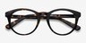 Stanford Tortoise AcetateEyeglass Frames from EyeBuyDirect, Closed View