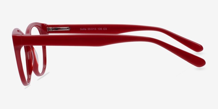 Sofia Pink Acetate Eyeglass Frames from EyeBuyDirect