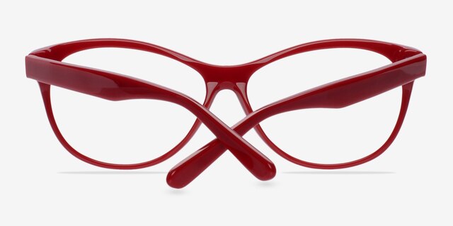 Sofia Pink AcetateEyeglass Frames from EyeBuyDirect, Closed View