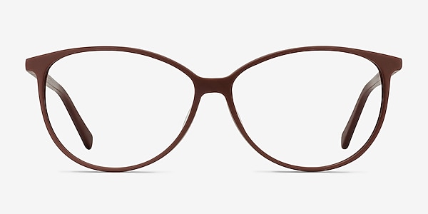 Adore Matte Brown/Pink Acetate Eyeglass Frames