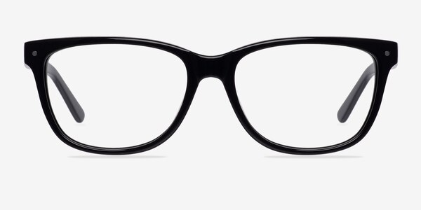 Allure Noir Acétate Montures de lunettes de vue