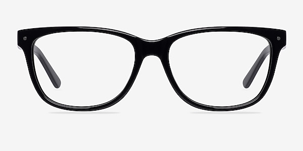 Allure Noir Acétate Montures de lunettes de vue