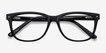 Allure Black AcetateEyeglass Frames from EyeBuyDirect, Closed View