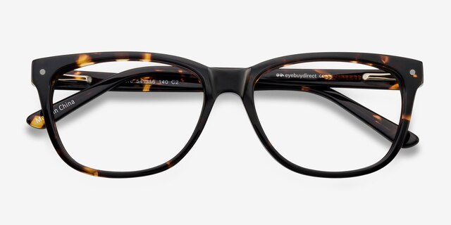 Allure Tortoise AcetateEyeglass Frames from EyeBuyDirect, Closed View
