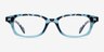Amelia Leopard PlasticEyeglass Frames from EyeBuyDirect, Front View