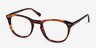 New Day Brown AcetateEyeglass Frames from EyeBuyDirect, Angle View