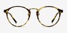 Chillax Tortoise MetalEyeglass Frames from EyeBuyDirect, Front View