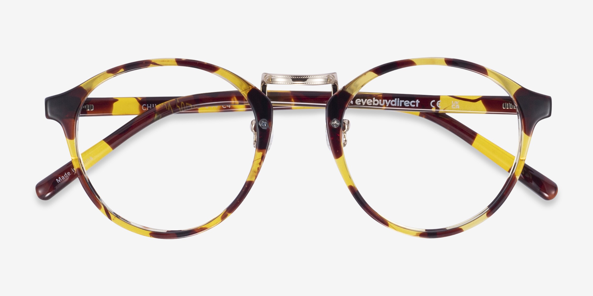 Chillax Round Tortoise Full Rim Eyeglasses Eyebuydirect