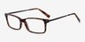 Requiem Tortoise AcetateEyeglass Frames from EyeBuyDirect, Angle View