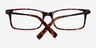 Requiem Tortoise AcetateEyeglass Frames from EyeBuyDirect, Closed View