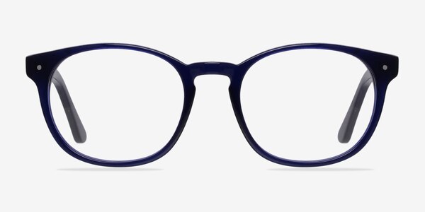 Midnight Navy Acetate Eyeglass Frames