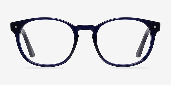 Midnight Navy Acetate Eyeglass Frames