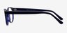 Midnight Navy AcetateEyeglass Frames from EyeBuyDirect, Side View