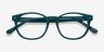 Midnight Green AcetateEyeglass Frames from EyeBuyDirect, Closed View