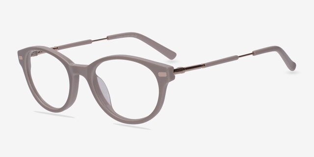 Utopia Gray AcetateEyeglass Frames from EyeBuyDirect, Angle View