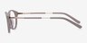 Utopia Gray AcetateEyeglass Frames from EyeBuyDirect, Side View