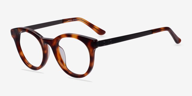 Venus Tortoise AcetateEyeglass Frames from EyeBuyDirect, Angle View