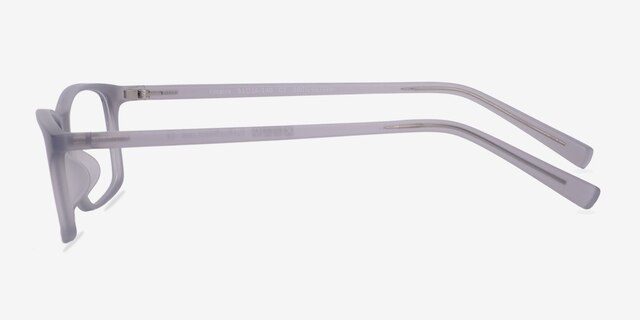 Empire Matte Gray AcetateEyeglass Frames from EyeBuyDirect, Side View
