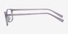 Empire Matte Gray AcetateEyeglass Frames from EyeBuyDirect, Side View