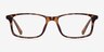 Empire Matte Tortoise AcetateEyeglass Frames from EyeBuyDirect, Front View