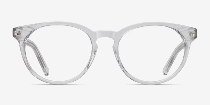 Morning Clear Acetate Eyeglass Frames from EyeBuyDirect