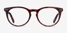 Morning Tortoise AcetateEyeglass Frames from EyeBuyDirect, Front View