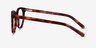 Morning Tortoise AcetateEyeglass Frames from EyeBuyDirect, Side View