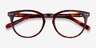 Morning Tortoise AcetateEyeglass Frames from EyeBuyDirect, Closed View