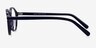 Mellow Navy AcetateEyeglass Frames from EyeBuyDirect, Side View