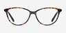 Coco Blue & Floral AcetateEyeglass Frames from EyeBuyDirect, Front View