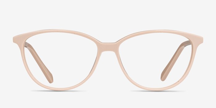 Coco Light pink Acetate Eyeglass Frames from EyeBuyDirect