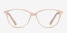 Coco Light Pink AcetateEyeglass Frames from EyeBuyDirect, Front View