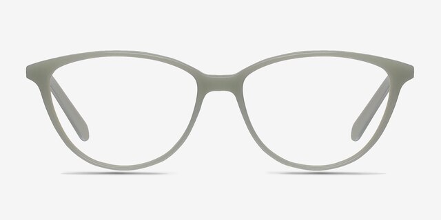 Coco Green AcetateEyeglass Frames from EyeBuyDirect, Front View