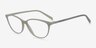 Coco Green AcetateEyeglass Frames from EyeBuyDirect, Angle View