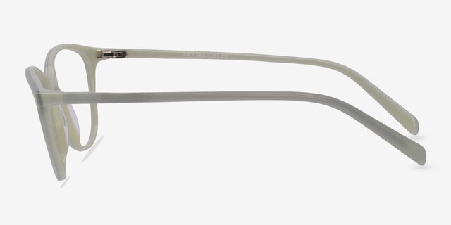 Coco Green AcetateEyeglass Frames from EyeBuyDirect, Side View