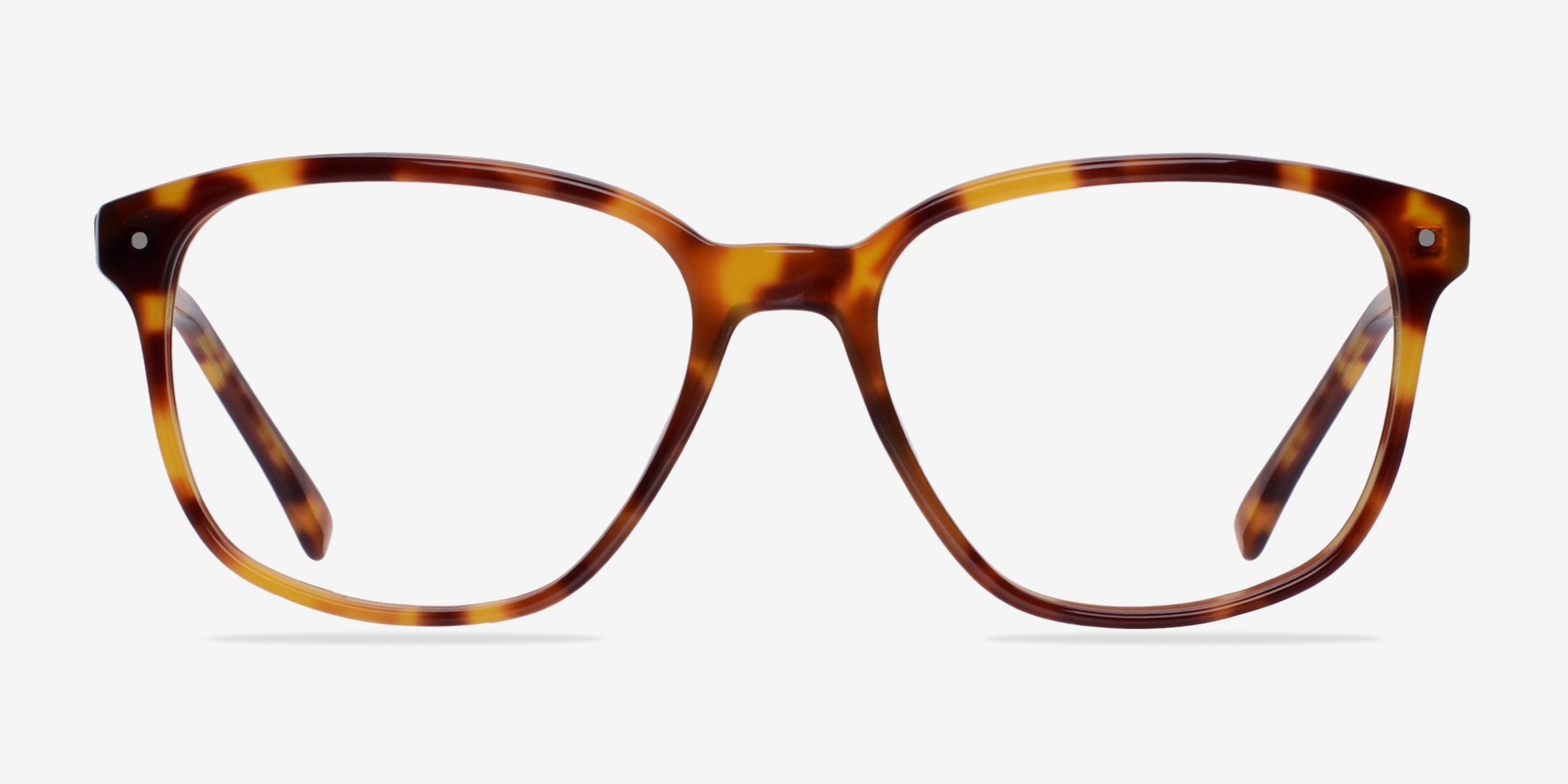 Lisbon Square Tortoise Full Rim Eyeglasses | Eyebuydirect