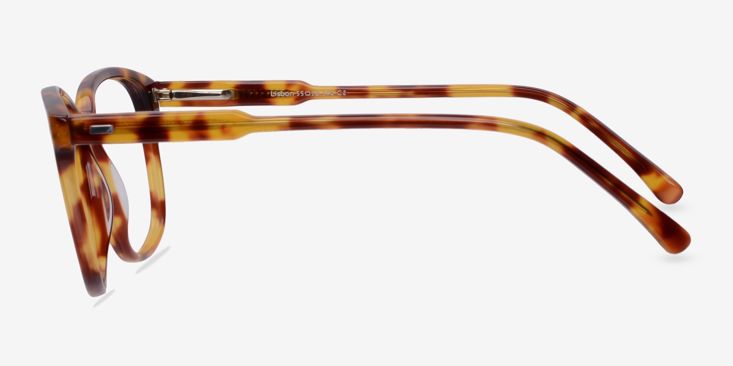 Lisbon Square Tortoise Full Rim Eyeglasses | Eyebuydirect