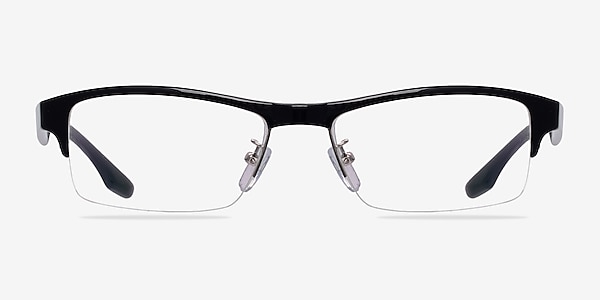 Ambitious Black Plastic Eyeglass Frames