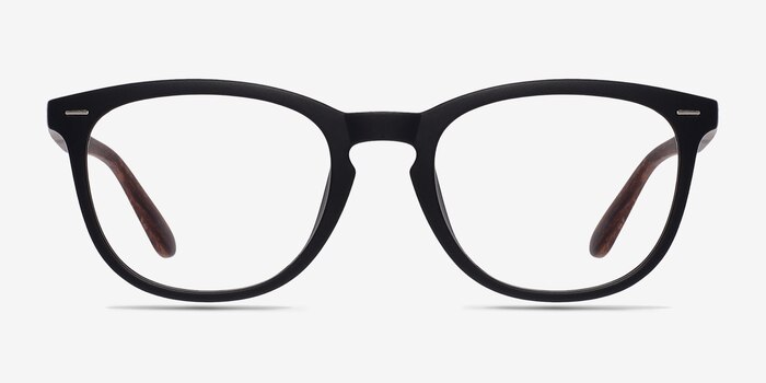 Yolo Black/Brown Plastic Eyeglass Frames from EyeBuyDirect