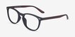 Yolo Black & Brown PlasticEyeglass Frames from EyeBuyDirect, Angle View